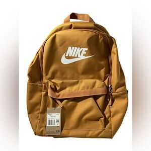 Nike Backpack Brown Tan Classic School Travel backpack bag DC4244-224 NWT